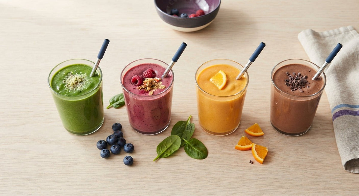 7 makkelijke smoothie recepten om mee te starten met afvallen