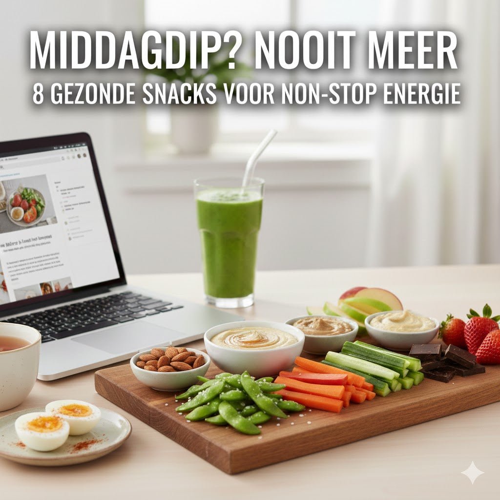 8 slimme snacks die jouw middagdip voor altijd fixen - Daily Vibes