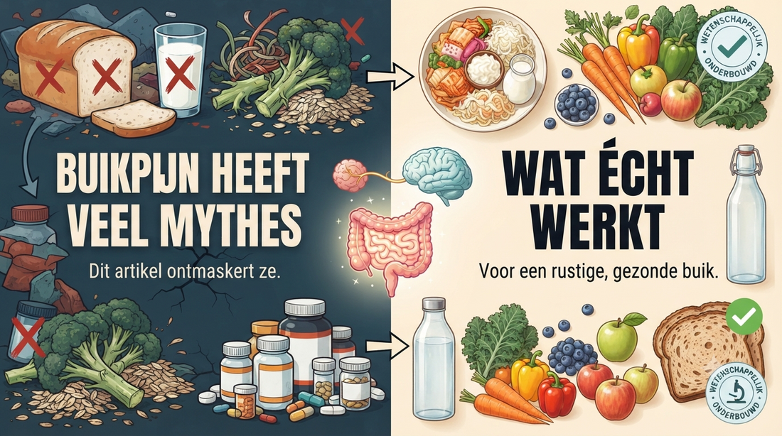 5 Mythes over Buikpijn Ontkracht: Wat Écht Helpt voor Gezonde Darmen