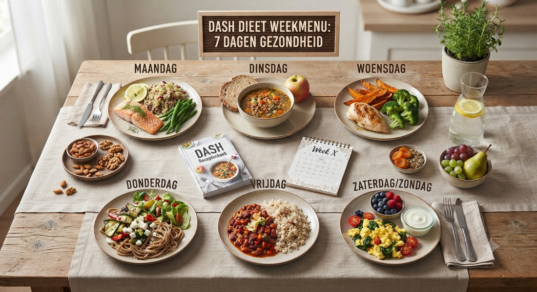 dash dieet weekmenu