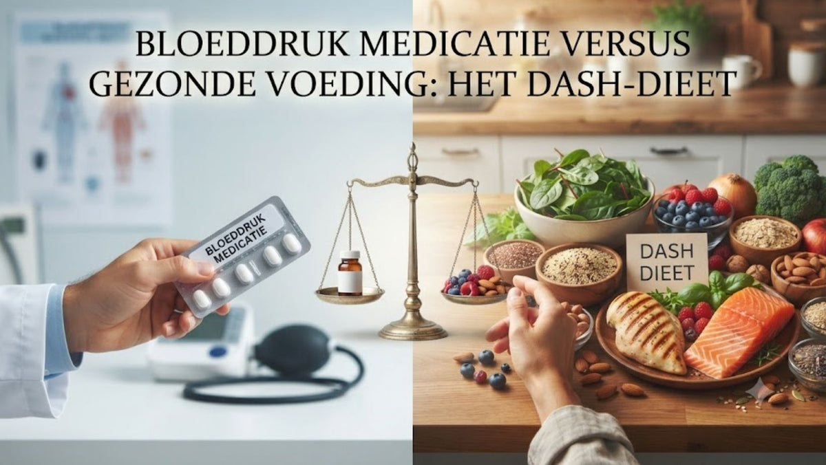 bloeddruk medicatie versus gezonde voeding