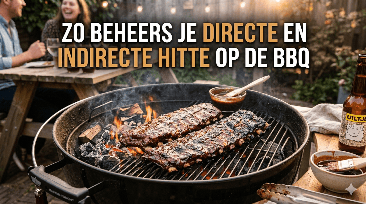 Zo beheers je directe en indirecte hitte op de bbq Daily Vibes