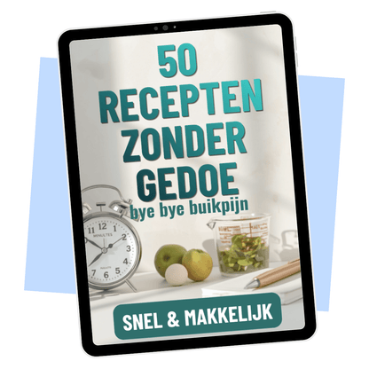 50 Recepten Zonder Gedoe – E-book met darmvriendelijke maaltijden voor elke dag E-book Daily Vibes