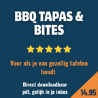 Barbecue Tapas en Bites – E-book met kleine hapjes van de grill E-book Daily Vibes