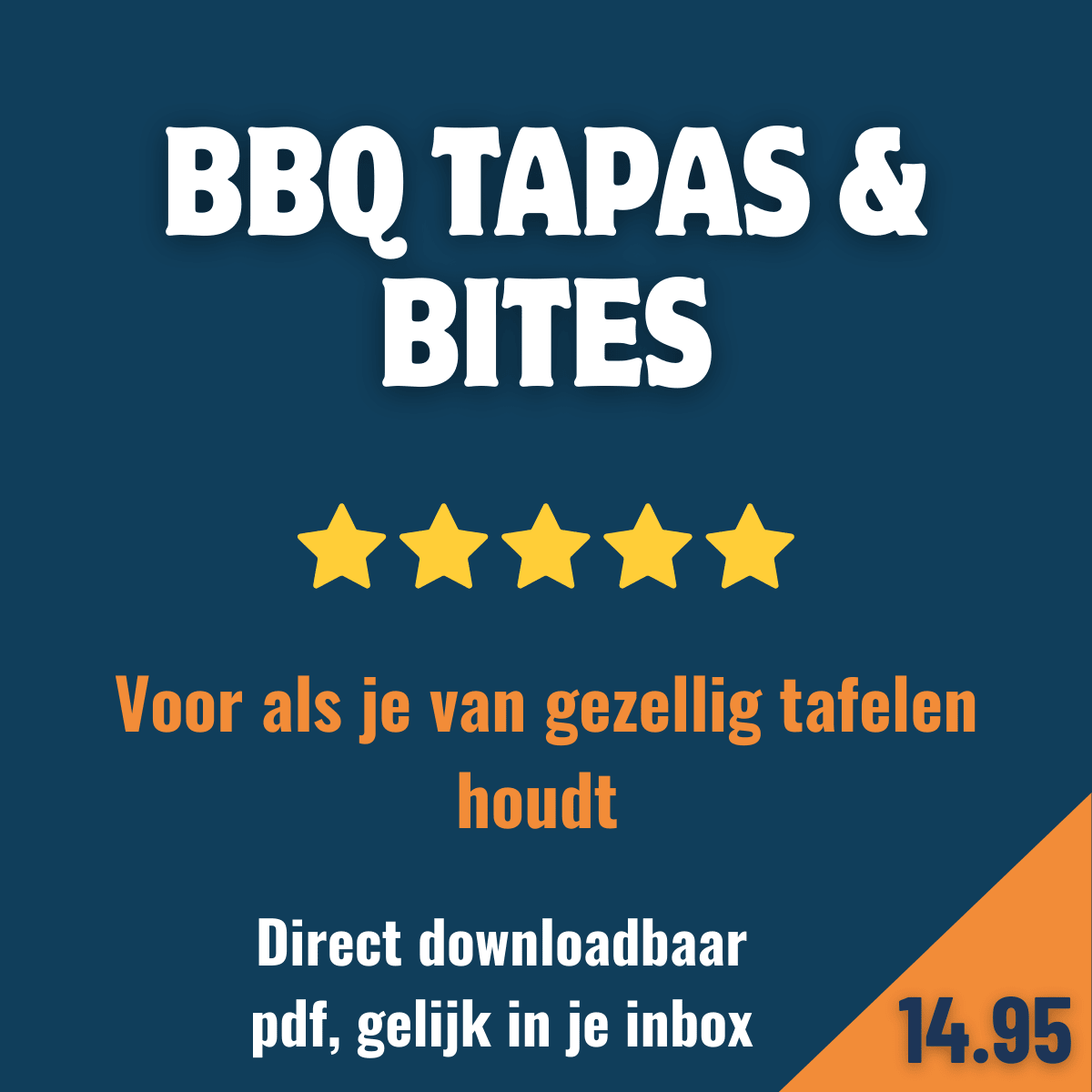 Barbecue Tapas en Bites – E-book met kleine hapjes van de grill E-book Daily Vibes