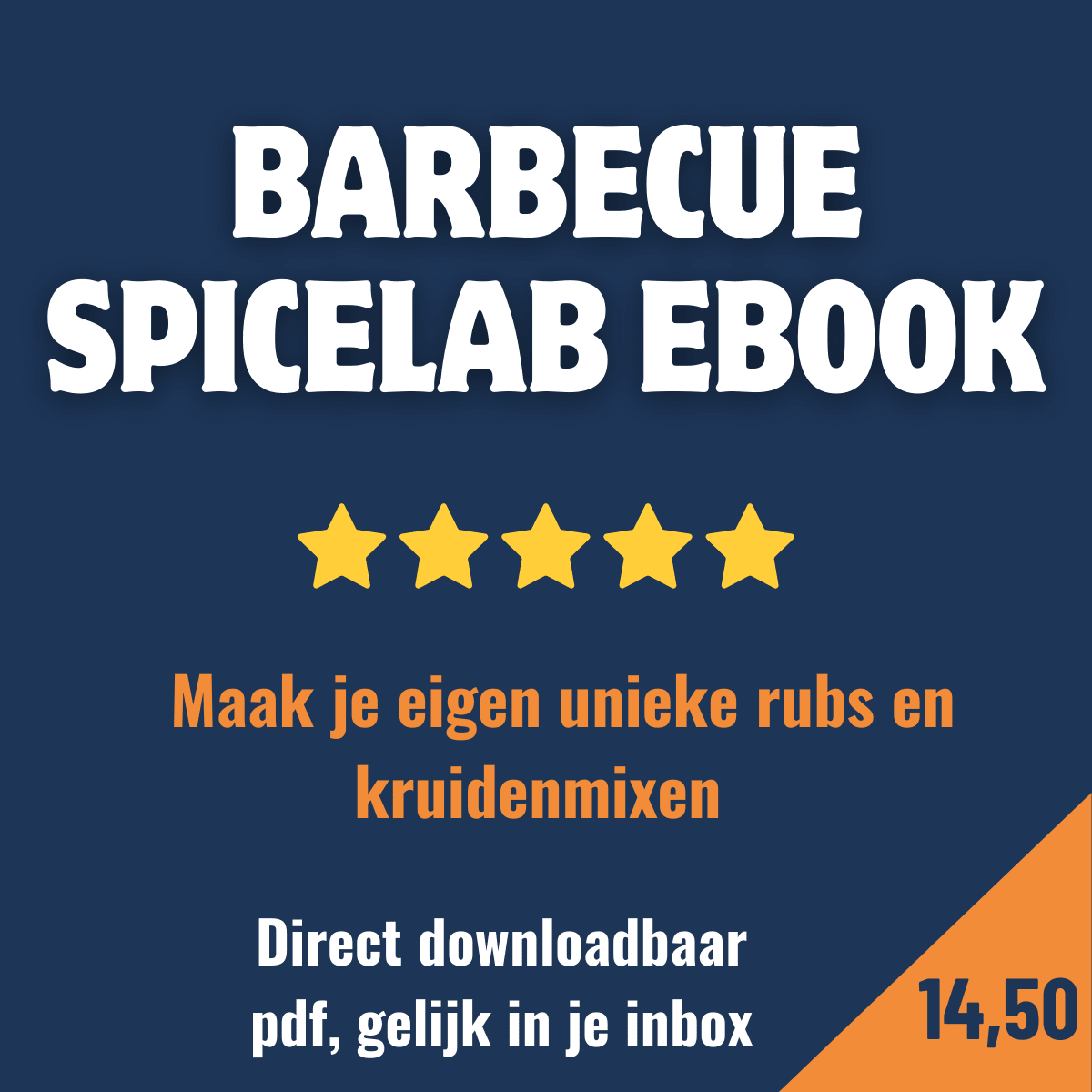 BBQ Kruidenlab – E-book met zelfgemaakte rubs en kruiden voor de barbecue E-book Daily Vibes