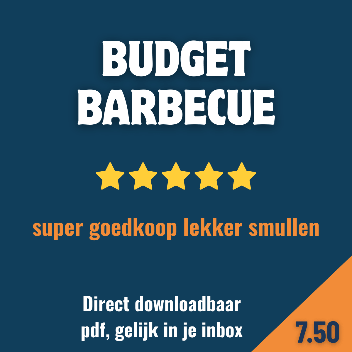 Budget Barbecue – E-book: lekker grillen zonder de portemonnee te plunderen E-book Daily Vibes