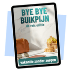Bye Bye Buikpijn Reis Editie – E-book voor gevoelige buik op vakantie en reis E-book Daily Vibes