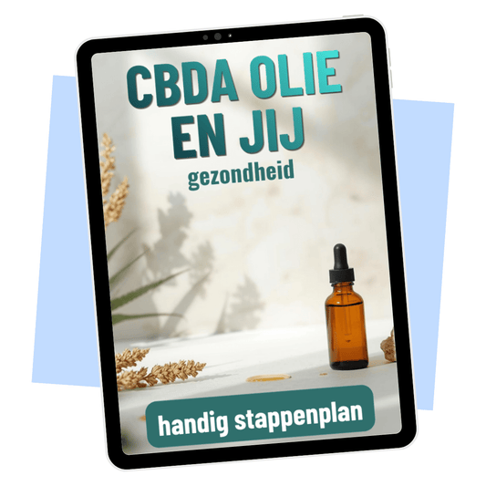 CBDA Olie en Jij – Gratis E-book: alles wat je moet weten over CBDA olie E-book Daily Vibes