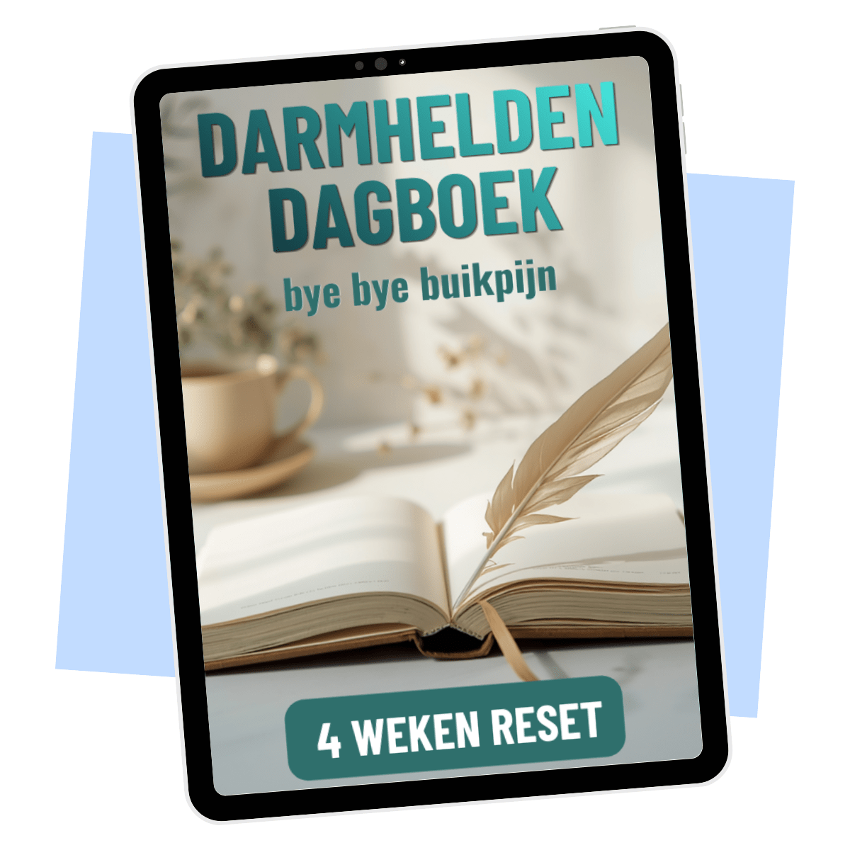 Darmhelden Dagboek – E-book met 4-weekse darmreset en buikpijn tracker E-book Daily Vibes