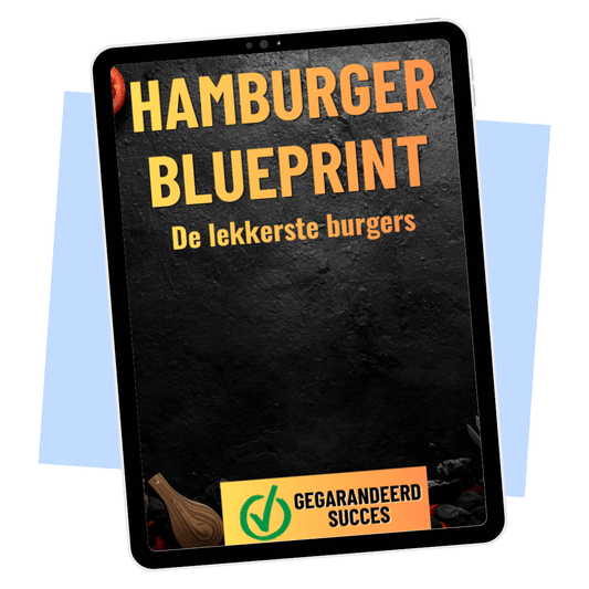 Hamburger Blueprint – E-book: zelf de perfecte burger maken op de BBQ E-book Daily Vibes