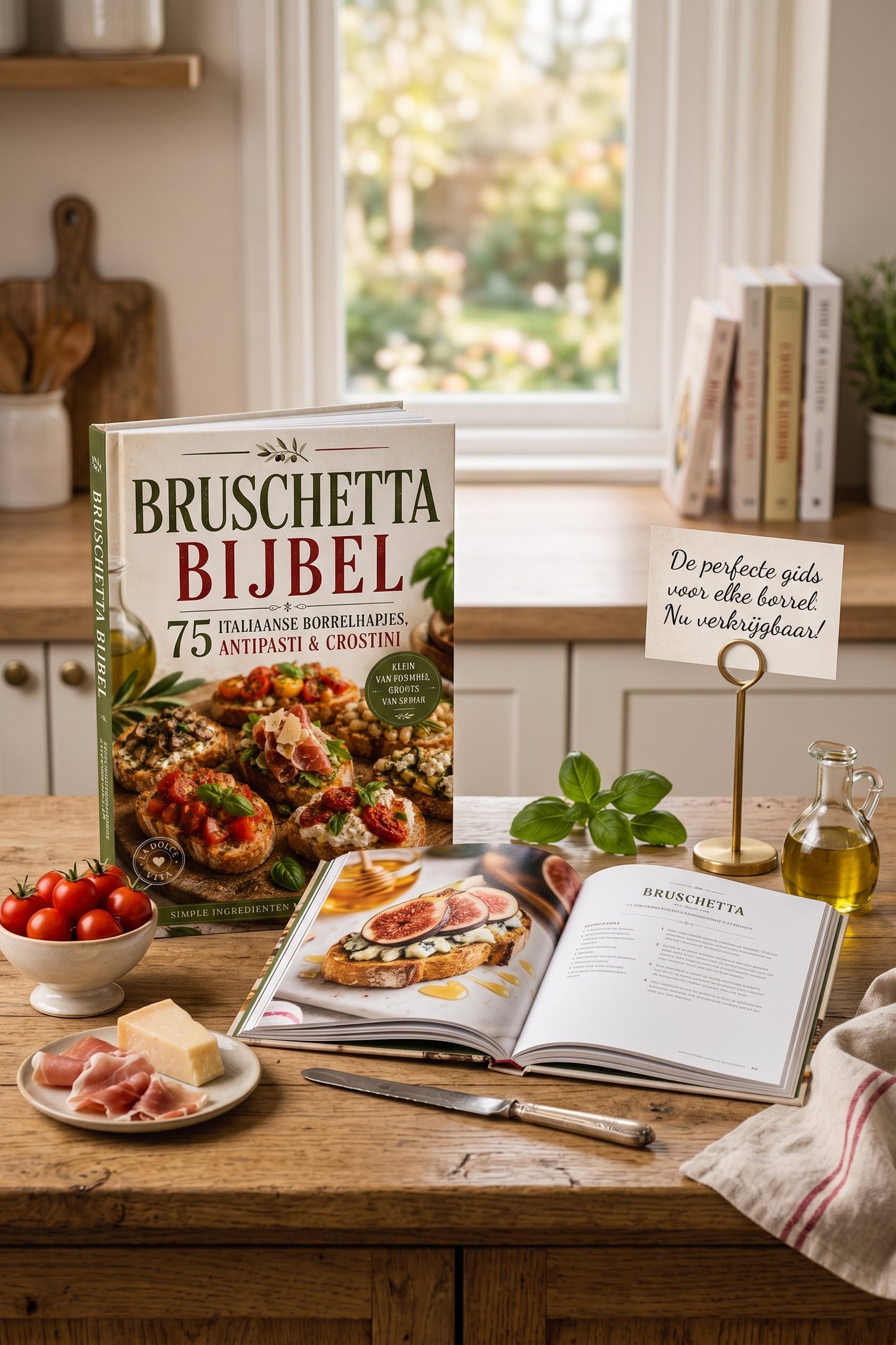 Bruschetta Bijbel – 75 Italiaanse Borrelhapjes, Antipasti & Crostini's Daily Vibes