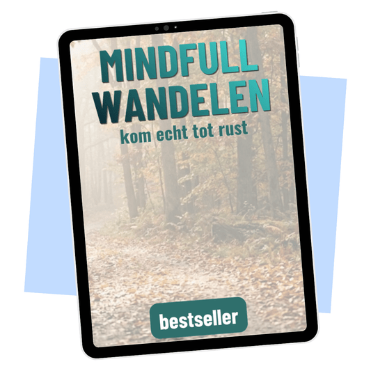 Mindful Wandelen – E-book: stress verminderen en hoofd leegmaken met wandelen E-book Daily Vibes