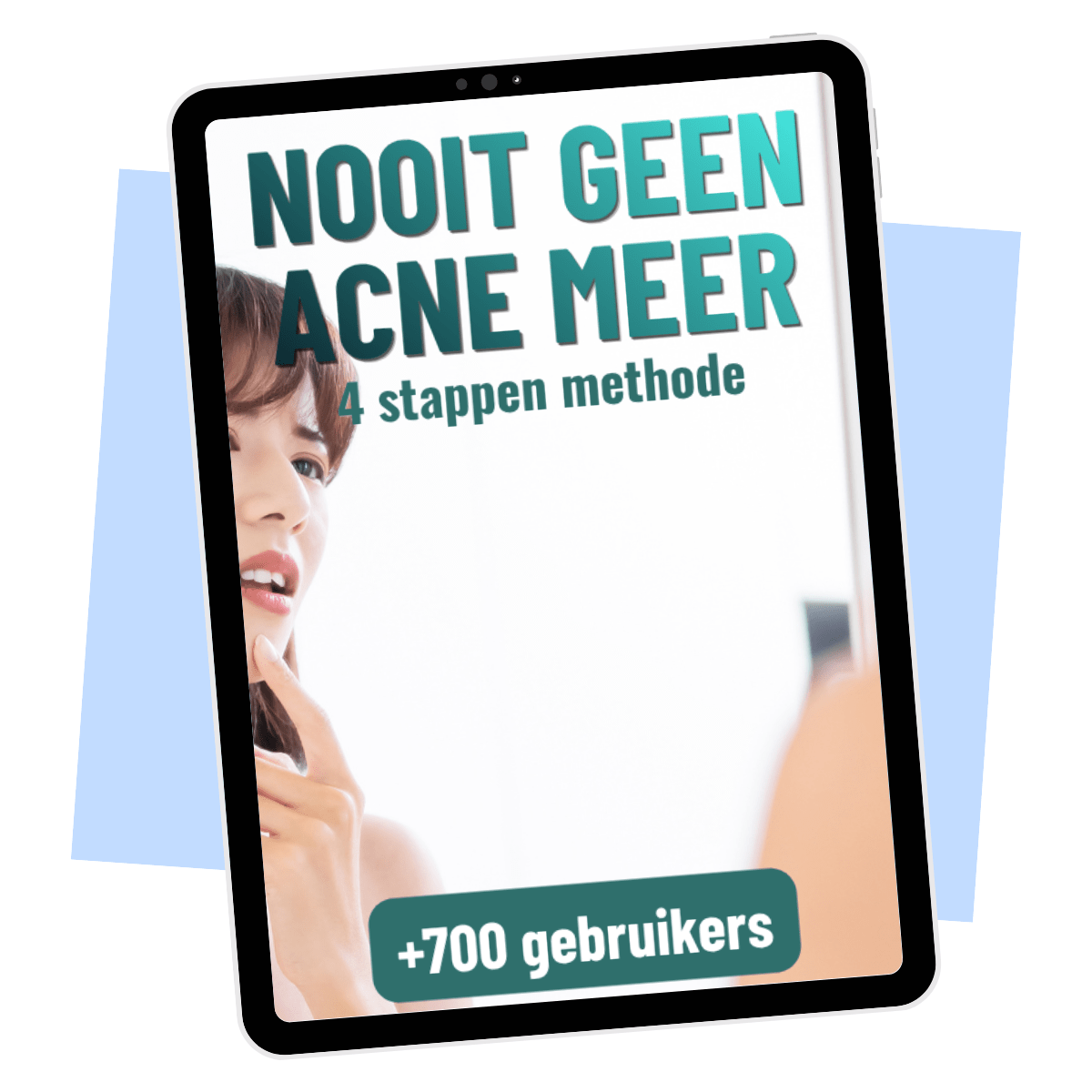Nooit Meer Acne – E-book: acne verhelpen en een heldere huid krijgen E-book Daily Vibes