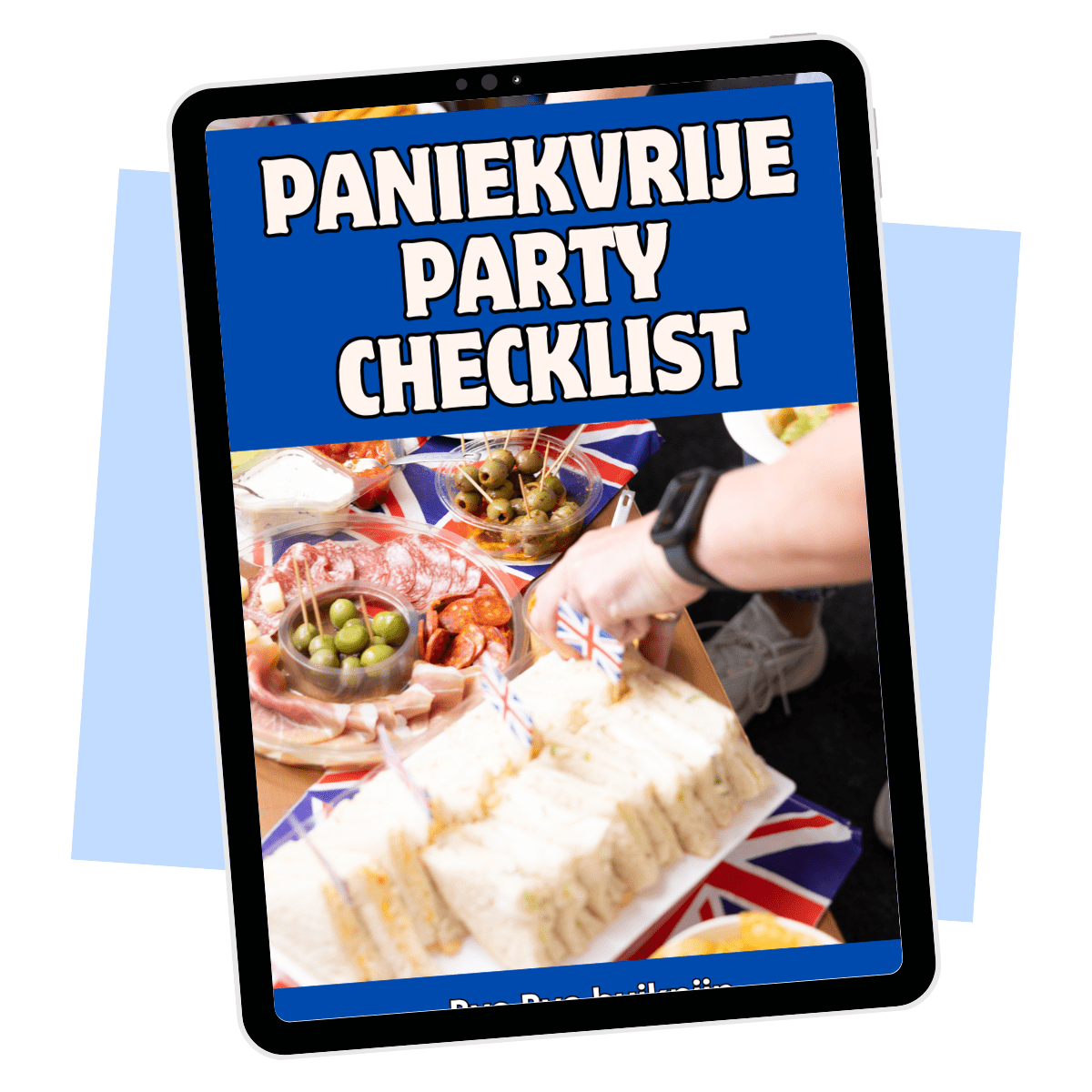 Paniekvrije Party Checklist – E-book voor een gevoelige buik op verjaardagen en feestjes E-book Daily Vibes