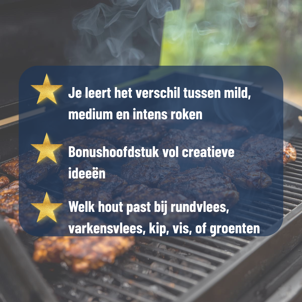 Rookhout en smaak pairing E-book Daily Vibes